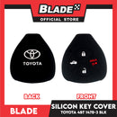 Blade Key Silicone Case Toyota 4 Button 1478-3 (Red/Black)