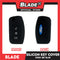 Blade Silicone Case key Cover Ford 3 button (Red, Black) Fiesta Focus Mondeo Falcon C-Max Eco Sport (Red)