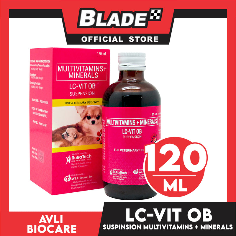 Lc-Vit OB Suspension Multivitamins + Mineral 120ml