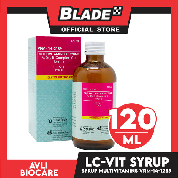 Lc-Vit Syrup Multivitamins + Lysine VRM-14-2189 120ml