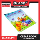 Gifts File Folder Clear Book School Supplies (Assorted Colors and Designs)