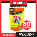 Charco's Dog Treats 80g (Beef Flavor) Reduce Body Odor, Bad Breath And Stool Odor And Improves Dog Dental Hygine