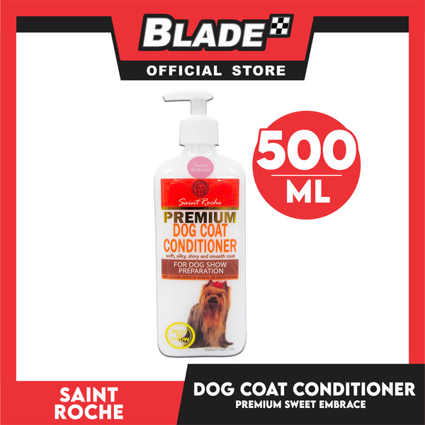 Saint Roche Premium Dog Coat Conditioner (Sweet Embrace Scent) 500ml For Dog Show Preparation