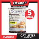 Empress Cat Litter 5 Liters (Jasmine Scent) Strong Clumping, Eliminates Odors, 99% Dust Free, 100% Natural Cat Litter