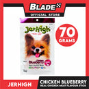 Jerhigh Real Chicken Meat Stick 70g (Chicken Blueberry) Dog Treats