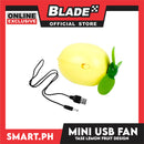 Gifts Mini Fan Lemon Yase With USB Cable