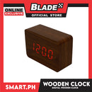 Gifts Digital Wooden Clock Led Light (Assorted Colors)