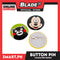 Gifts Button Pin Character Design, Sold Per Piece (Assorted Designs and Colors)