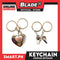 Gift Keychain Set of 2pcs For Couples Assorted Designs