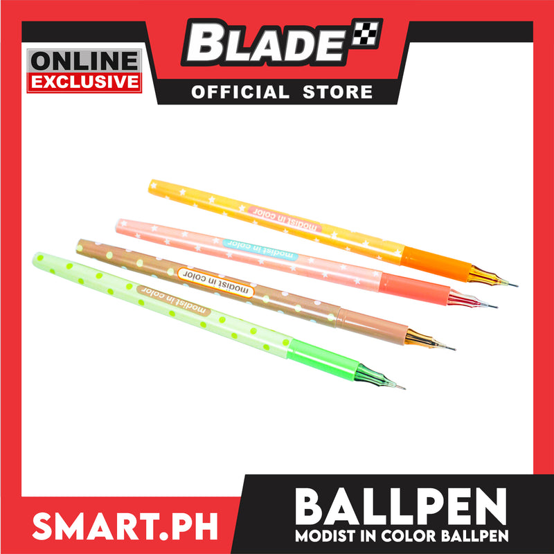 Gifts Ballpen, Modist In Color Print Design (Assorted Ink Colors)