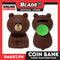 Gifts Coin Bank Sucker Stand Bear CP-490 (Assorted Designs and Colors)