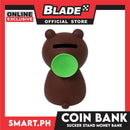 Gifts Coin Bank Sucker Stand Bear CP-490 (Assorted Designs and Colors)