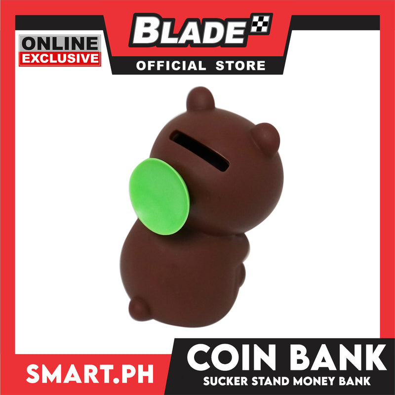 Gifts Coin Bank Sucker Stand Bear CP-490 (Assorted Designs and Colors)