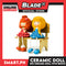 Gifts Ceramic 2 Dolls with Bench Figurine MB935B (Assorted Designs and Colors)