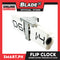 Gifts Clock Flip Big With Stand White Color HY-F018