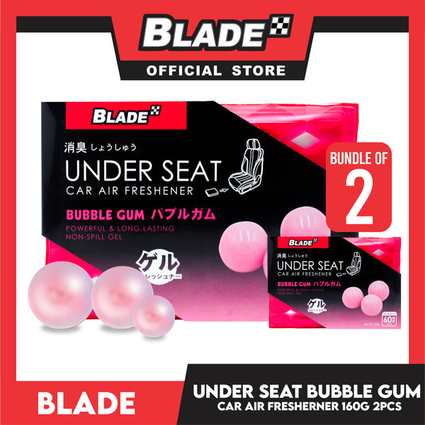 2pcs Blade Underseat Car Air Freshener 160g (Bubble Gum)