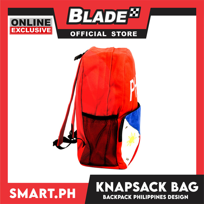 Gifts Bag Backpack Knapsack Philippine Flag Design 1036 blade.ph