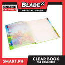 Gifts File Folder Clear Book School Supplies (Assorted Colors and Designs)