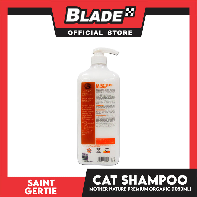 Saint Gertie Premium (Mother Nature Scent) 1050ml Organic Cat Shampoo