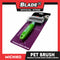 Michiko Premium Slicker Brush Green Color (Medium) Pet Brush, Pet Grooming
