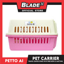 Petto Ai Dog Pet Carrier Crate (Pink) Pet Travel Carrier Animal Box