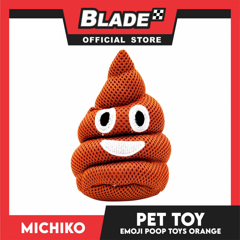 Michiko Emoji Toy Squeaky (Poop) Dog Pet Toy