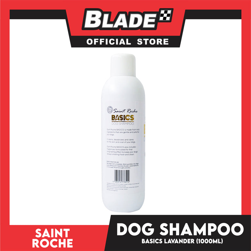 Saint Roche Basics (Lavender Scent) 1 Liter Dog Shampoo