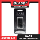 Aspen Air Car Air Freshener Bass ABS-3064 Steel Gray Car Fragrance