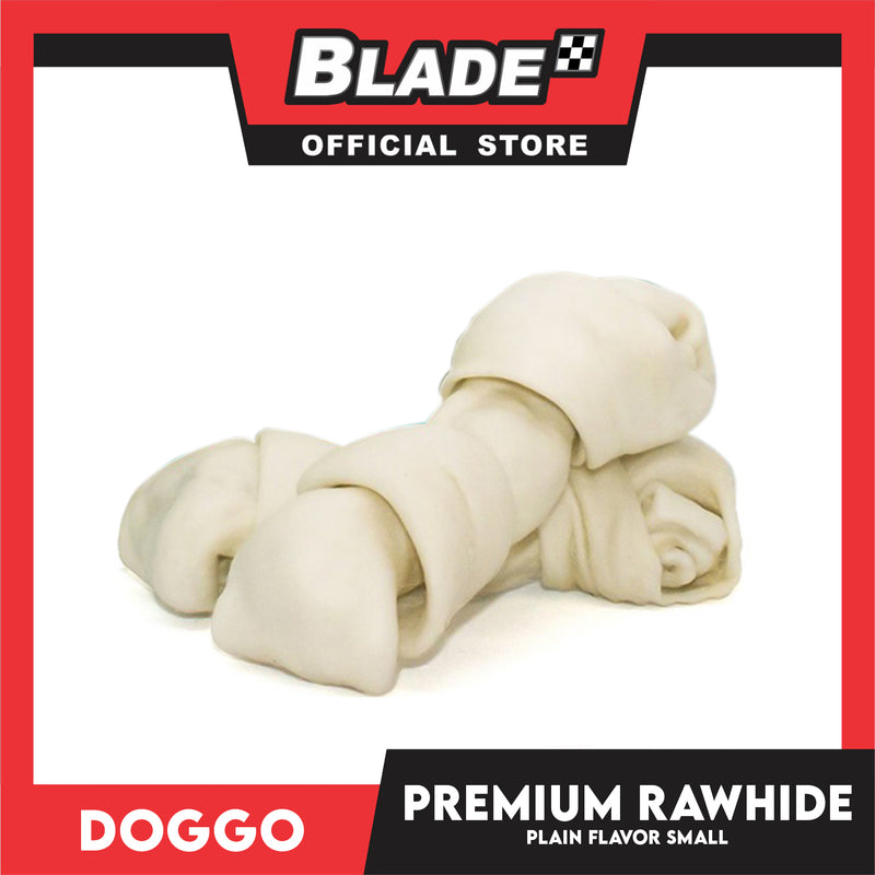 Doggo Premium Rawhide Plain Flavor (Small) Treats for Your Dog