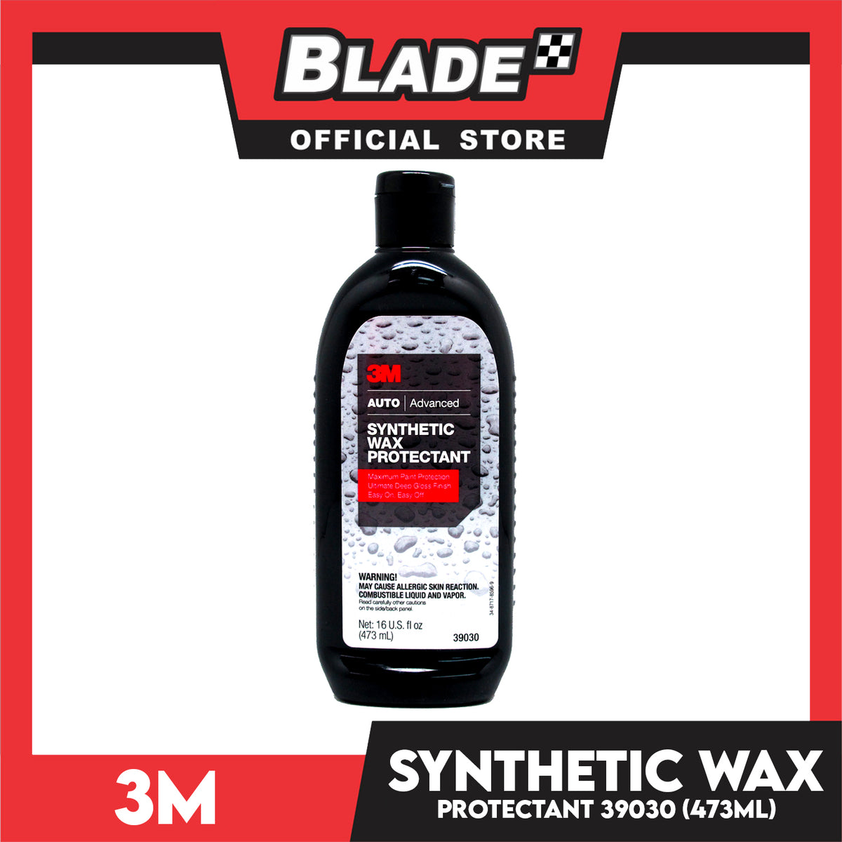 3M Auto Advanced 39030 Synthetic Wax Protectant 473ml