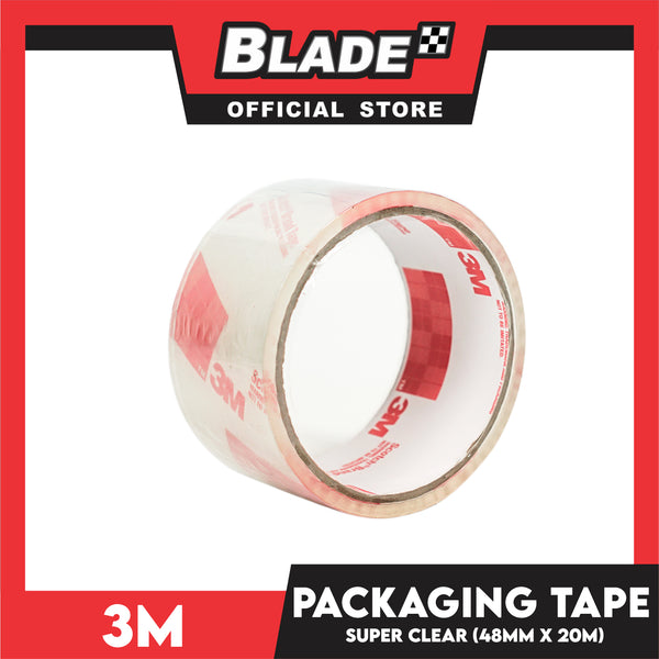 3M Scotch Packaging Tape Super Clear 48mm x 20m