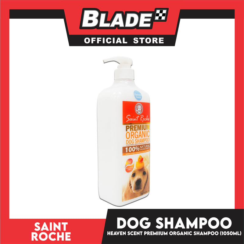 Saint Roche Premium Organic (Heaven Scent) 1050ml Dog Shampoo blade.ph