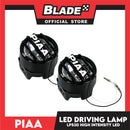 Piaa LP530 High Intensity Led White Driving Lamp Kit Reflector Facing Technology 9.4W