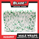 Hushpet Male Wrap Disposable Dog Diaper 12pcs. (Large)