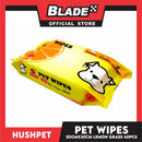 Hushpet Pet Wipes Medium 40pcs (Lemon Grass)