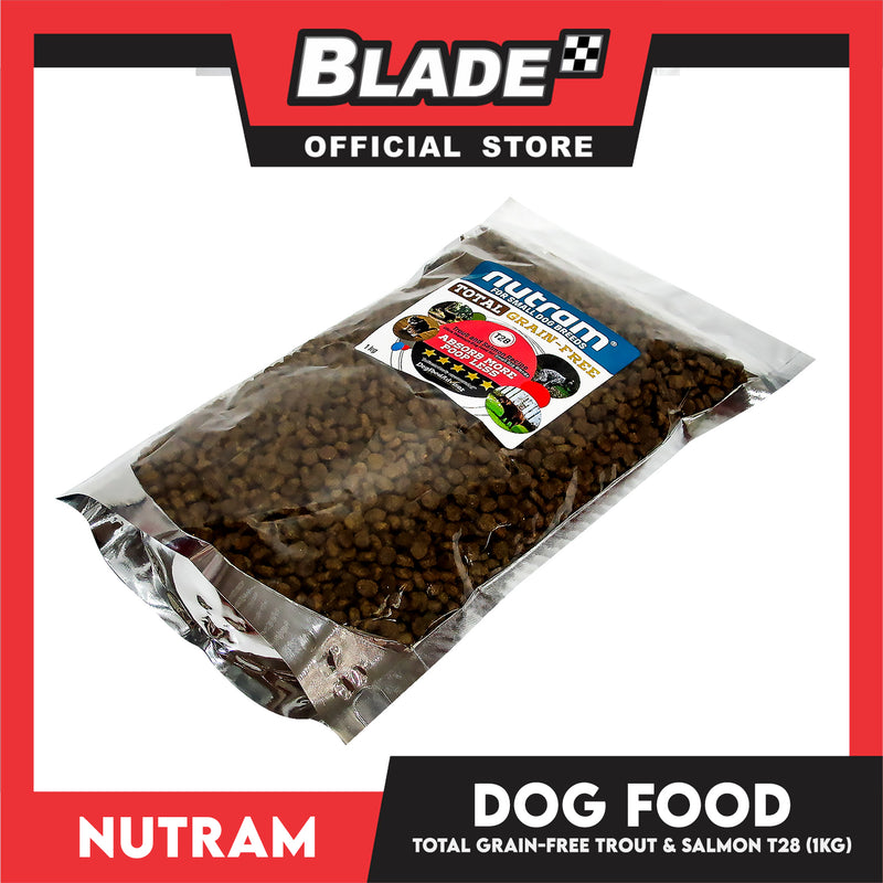 Nutram T28 Total Grain-Free Trout and Salmon Meal 1kg Dog Dry Food