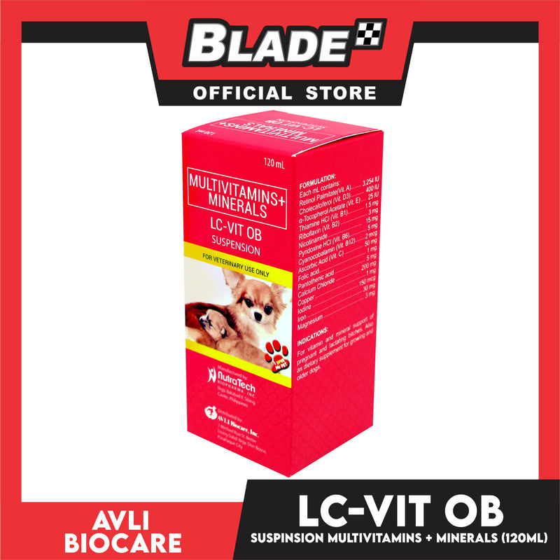 Lc-Vit OB Suspension Multivitamins Mineral 120ml –