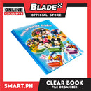Gifts File Folder Clear Book School Supplies (Assorted Colors and Designs)