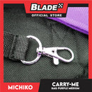 Michiko Carry Me Pet Bag Carrier Purple Medium