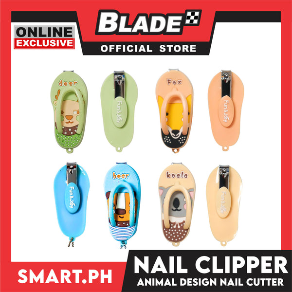 Gifts Nail Cutter Slipper Bear Design HC-11857 (Assorted Designs and Colors)