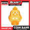 Gifts Coin Bank Plastic Transparent Bird Design AP1413 (Assorted Designs and Colors)