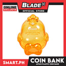 Gifts Coin Bank Plastic Transparent Bird Design AP1413 (Assorted Designs and Colors)