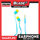 Gifts Earphone Sibyl HiFi Dynamic Stereo M-42 Organic Sound 3.5mm (Assorted Designs and Colors)