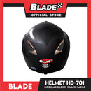 Blade Helmet Modular Full Face HD-701 Black Glossy (Large)