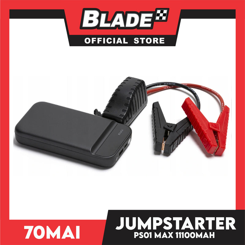 70mai Jump Starter Max PS01 Power Bank 11100mah Car Jumpstarter Real 11000mah Car Starter Auto Buster Car Emergency Booster Battery