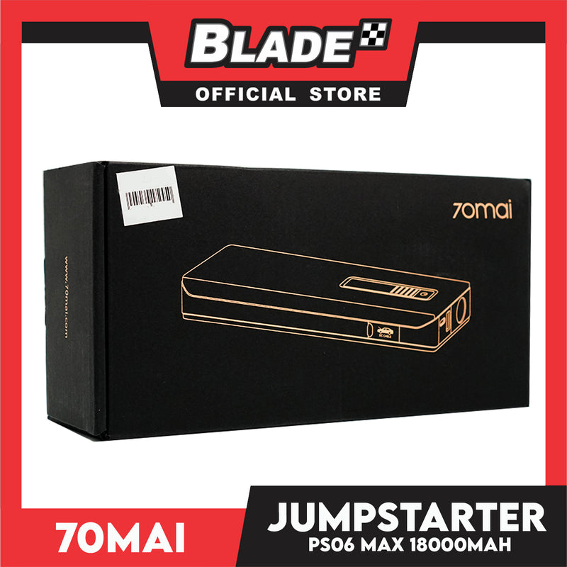 70mai Jump Starter Max PS06 1000A Power Bank 18000mah Car Jumpstarter –