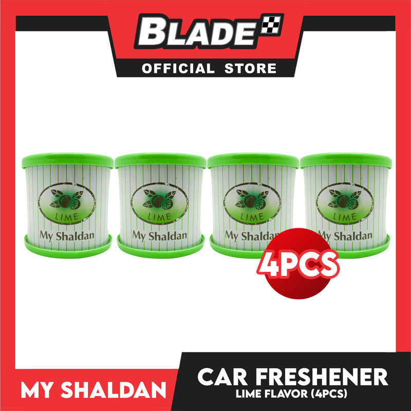 My Shaldan Car Freshener Lime 80g (Bundle of 4)