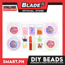 Gifts DIY Beads Set Glitters, Glue and Slime 20-023 (Assorted Colors)