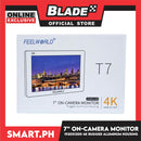 T7 Feel World 7-inches On Camera Monitoring Rugged Aluminum Housing 1920 x 1200 4K HDMI Input Output For Video Editing, Education, Programming, Photo Editing, Gaming, Business