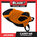Michiko Carry Me Pet Bag Carrier Orange Small